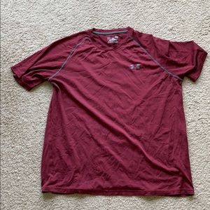 Under armor and burgundy